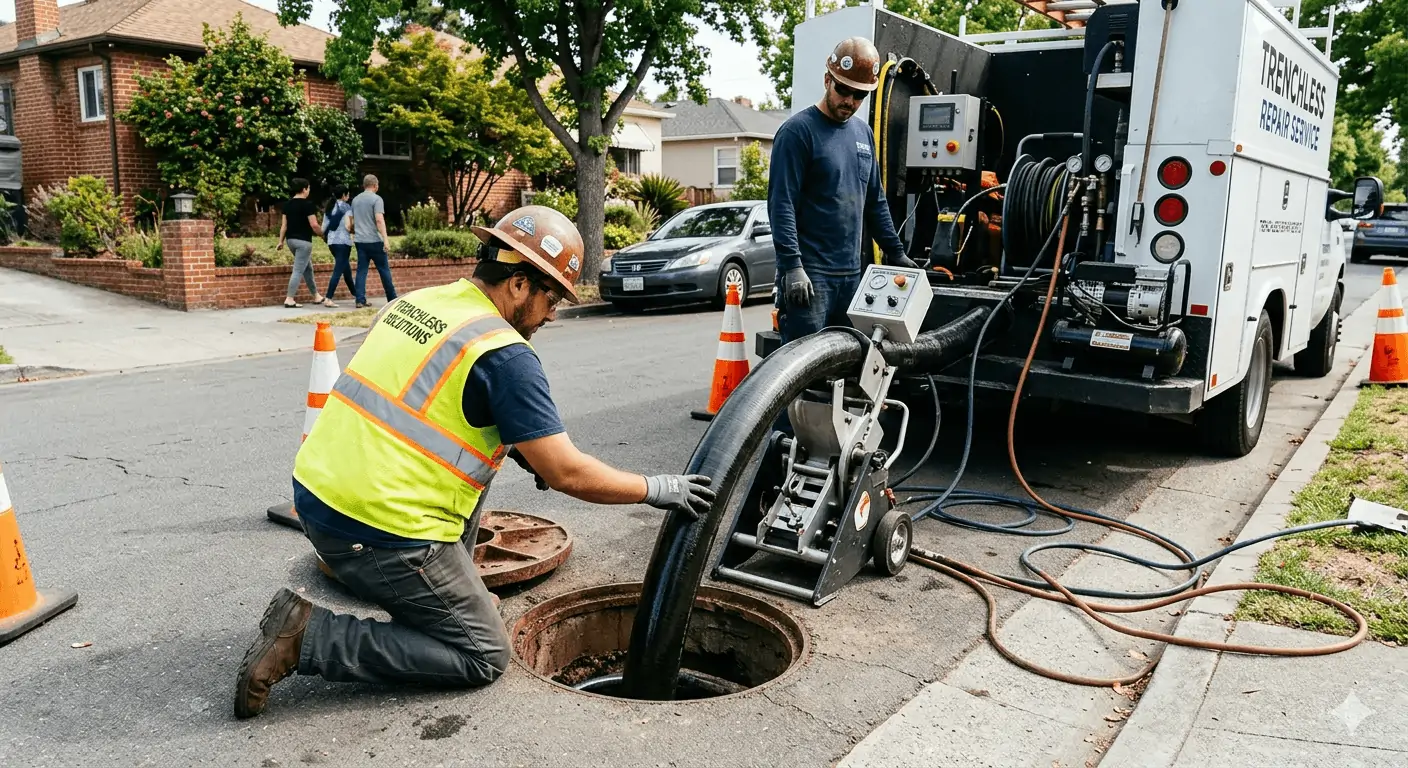 Trenchless Sewer Line Repair